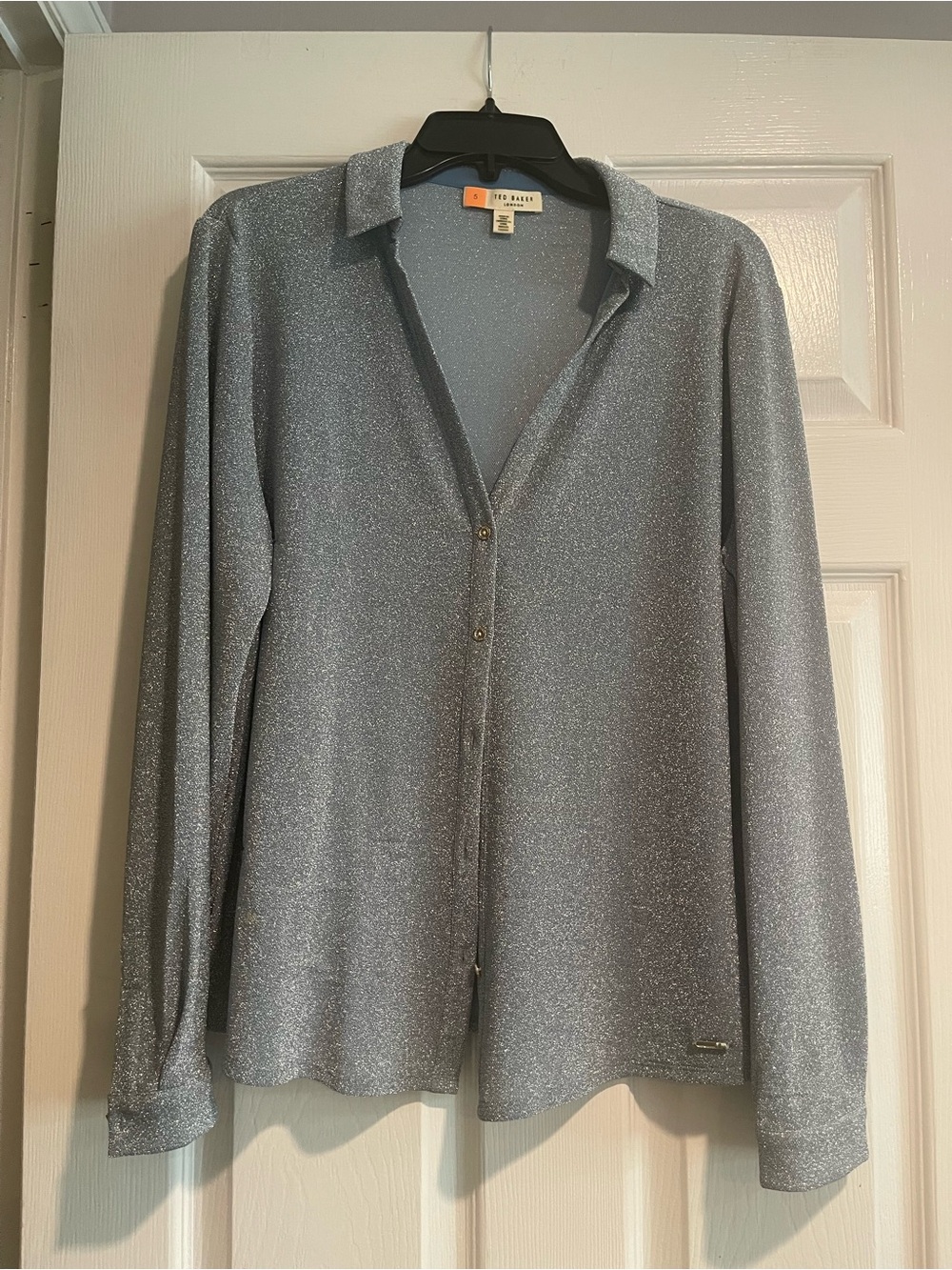 Ted Baker Colour By Numbers Castelo Lurex
Shimmer Top